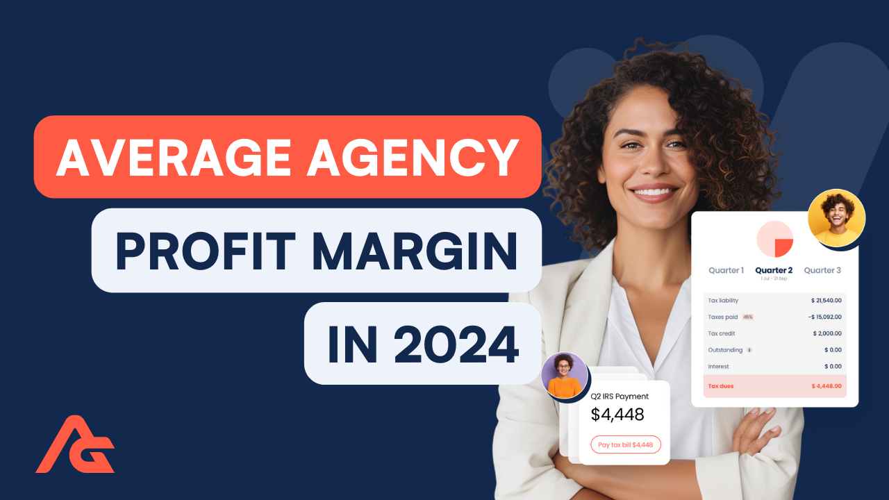 Average agency profit margin 2024