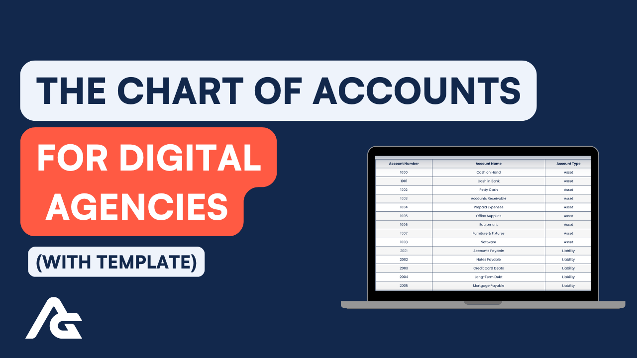 chart of accounts for digital agencies